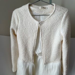 Lightweight faux fur jacket